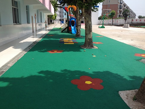 幼兒園EPDM彩色地面